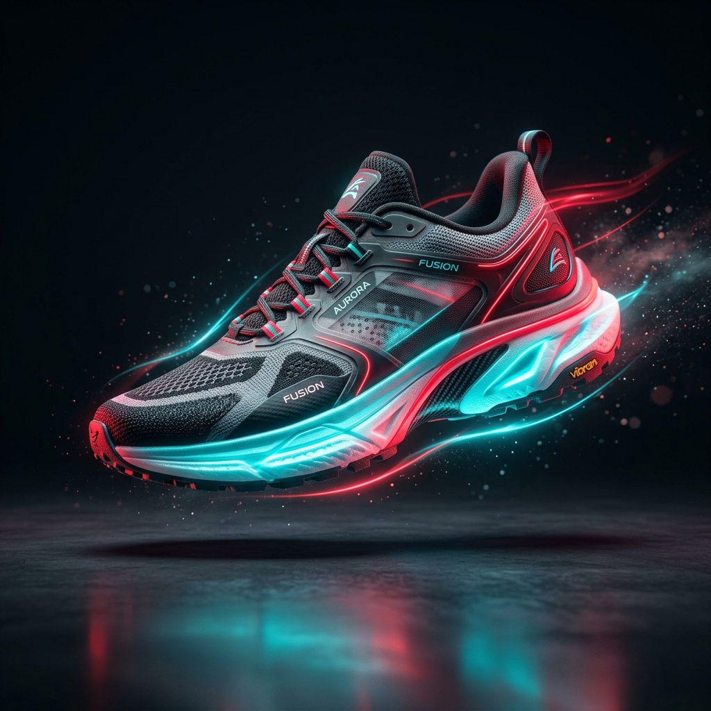 Futuristic Running Shoe